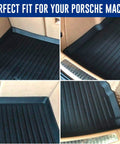 Porsche Macan Cargo Liner All Season Trunk Mat With Custom Fit Laser Measured Protection From Heat And Scratches Durable TPE