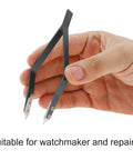V Shaped Watch Spring Bar Tweezers For Precision Repairs, Aluminum Alloy Remover Tool, Easy Grip Accessory For Watchmakers And DIY