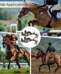 Kickin Western Spurs With Turnable Gear For Cowboy Boots 2 Piece Set Rotating Rowel Design featured alongside riders and horses