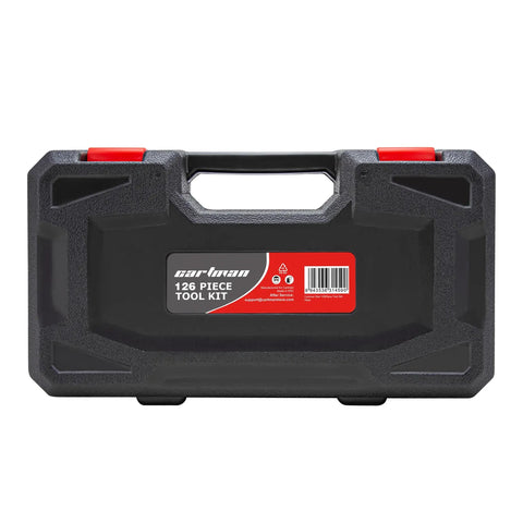 Must Have Essential Home Tool Set Kit With Storage Case For Quick DIY Fixes, Basic Household Hand Tools in black case