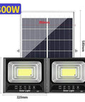 Heavy Hitter Solar Flood Light With Wireless Remote And Auto Dusk To Dawn Sensor Ultra Bright Waterproof Led Security Spotlight with solar panel.