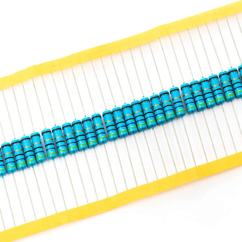 30 Pack 2W 47 Ohm Metal Film Resistors 47R Through Hole Current Limiting Tolerance 1 Percent RoHS Certified Breadboard Friendly
