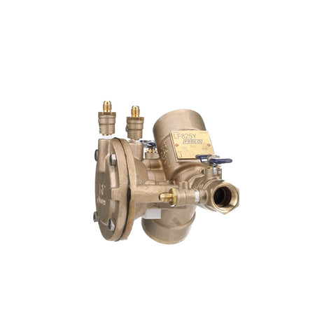 Badass 3/4 Inch Reduced Pressure Zone Assembly Bronze Lead Free Backflow Preventer For Potable Water Protection with test cocks.