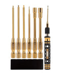 RC Tool Kit 6 In 1 Quick Change Screwdriver Set With Allen Keys And Hex Drivers For SCX24 Gladiator Bronco C10 JLU Deadbolt FCX24
