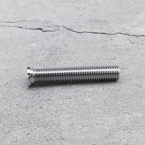 Rock Solid 70mm Chrome Plated Brass Extended Bolt Screw for Kitchen Sink Basket Strainer, durable and sturdy design.