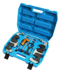 Straight Up Heavy Duty Camshaft Alignment Tool Built For BMW M3 M5 M6 N63 S63 N74 Engines Tough As Nails Pro Grade Repair Kit in blue case.