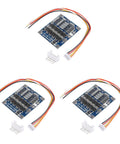 Bulletproof Build Three Pack Four Series Lithium Iron Phosphate BMS Battery Guard 30A 12.8V Power Management Board with wires.