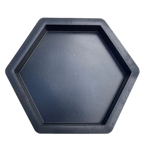 12 Inch Hexagon Stepping Stone Mold For DIY Concrete Garden Pathway Easy Reusable Stone Mold For Walkways Decorative Garden Statue And Path Mold Made In USA