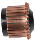 Beefy 28P Copper Hook Type Electric Commutator 37.5 X 15 X 25.5 Mm OD ID Height High DC Compatible For Power Tools And Appliances