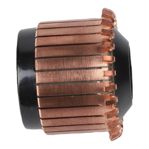 Beefy 28P Copper Hook Type Electric Commutator 37.5 X 15 X 25.5 Mm OD ID Height High DC Compatible For Power Tools And Appliances