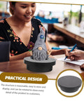 Electric Rotating Jewelry Display Turntable Motorized Showcase Stand For Photography Props With Rechargeable Battery, gnome figurine on turntable