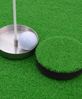Indoor Golf Practice Mat Set With Putt Trainer And Ball Returner Realistic 4cm Artificial Turf accessories detail