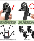 Caster Wheels Set For Griddle Stand 2 Inch Heavy Duty Casters With 360 Degree Swivel assembly instructions and components