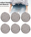 50 Set Star Shape Jeans Screw Buttons with Sick Threaded Design 17 mm Metal Button Hardware Durable Steel displayed in a group.
