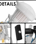 Close-up details of Drop In Ready Fuel Pump Assembly For Chrysler 300 2005 To 2018 Challenger 2008 To 2018 Charger 2006 To 2018