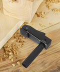 Beefy Heavy Duty Woodworking Bench Clamp For Workbench, Aluminum Alloy Quick Positioning Vise on a wooden work surface