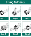 Heavy Duty Galvanized Steel 3 4 Inch Wire Strapping Buckle For Woven Cord Tie Downs Built Tough For Heavy Lifting No Sweat Tensioning With Rock Solid Hold For Daily Jobsite Grind step-by-step tutorial images