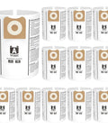 12 Pack VF3502 Vacuum Bags For 12 To 16 Gallon Wet Dry Vacuums, High Efficiency Replacement Filter Bags Compatible With WD1950 WD1956 WD1850 WD1851 RV2400HF WD1450 WD1680 WD1270 displayed