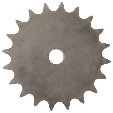 Reboreable Double Type B Roller Chain Sprocket For 80-2 Chain One Inch Pitch 30 Teeth 1.25 Inch Bore steel material front view
