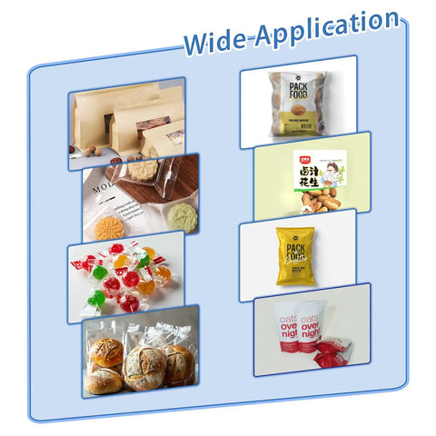 Wide application of the Straight Up Reliable Continuous Band Heat Sealer Machine With Digital Temperature Control For Packing Bags.
