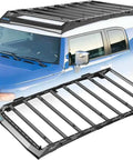 Overland Roof Rack Platform For Toyota FJ Cruiser 2007 To 2016 Heavy Duty Aluminum Cargo Rack With 1000 Lb Static And 500 Lb Dynamic Load