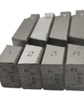 Six NPT and BSPT die sets for Heavy Duty 220V Electric Pipe Threader Workhorse, suitable for plumbing jobs.