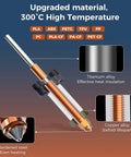 All Metal Ceramic Hotend Kit With Titanium Heat Break And Copper Alloy Nozzle For 300C High Temp Printing details view