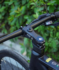 Suspension Bike Stem Riser For Handlebar 31.8 Clamp Adjustable 100mm Or 135mm Length With 110mm Rise Extender on urban bike