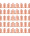 220819 65A Plasma Cutting Nozzle Tips 40 Pack for PMX 65 85 105 Torch Consumables arranged in rows
