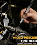 High Pressure Pro Grade Grease Gun Coupler Kit With 12000 PSI Quick Release 90 Degree Adapter used on machinery chain
