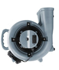 Straight Up Pro Gear Industrial 12 Pack Carpet Dryer Fan with three-speed control and dual GFCI outlets, front view.