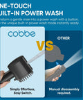 Comparison of Filtered Shower Head With Handheld, 4 Plus 1 Spray Modes, Built In Filter Power Wash For Hard Water, Black vs other shower head