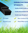 Beefy Drive Belt For Lawn Mower Three Eighths Inch Wide Thirty Seven Inches Long Fits HRR216K9 VKAA HRR216K8 VYAA