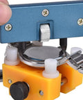 All In One Watch Back Remover Tool With Adjustable Jaw Range 11 To 54 Mm, Stainless Steel Case Opener And Closer in use.