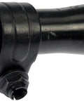 Steering Tie Rod End Adjusting Sleeve Beefed Up Direct Replacement For Severe Duty Off Road Use OE Style Fit Built Tough For Durability No Compromise Construction Ready For Trucks And SUVs black steel sleeve close-up