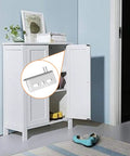Heavy Duty Door Pivot Hinges With Bushing For 8mm Hole In Silver Finish, Rugged Iron Build For Maximum Durability And Rust Resistance, Classic Look, Wear Resistant And Extra Strong, Sized 40x17x12 Mm For Smooth, Reliable Door Swing on white cabinet door
