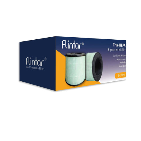 Replacement Filter For PARTU BS08 Air Purifier 2 Pack With 3 In 1 Filtration System Pre Filter Main Filter Activated Carbon Box