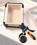 Strap Clamp Set For Woodworking With Quick Release Levers, Ergonomic Handle, Adjustable Picture Frame Clamp, And 13 Ft Belt Clamp