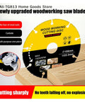 Carbide Multitool Saw Disc 105mm to 125mm for Wood Cutting on Oscillating Tools and Angle Grinders Fits Standard Arbors Delivers Precise Plunge Cuts and Flush Trims A Legit DIY Power Tool Workhorse.