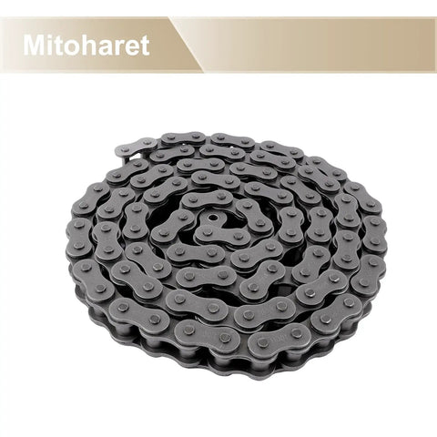 Heavy Duty 10 Foot Roller Chain Kit With Connectors For Pulp Paper Mills And Sugar Factories Reliable Industrial Conveyor传动 Links That Hold Up Under Stress coiled steel chain