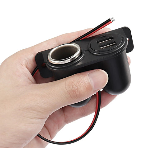 Road Ready Dual Usb Car Charger With Hella Reliable 3.1A Output For Quick Smartphone And Tablet Top Ups plugs into 12V socket