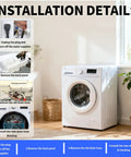 Washer Pressure Switch And Water Level Sensor Replacement For Samsung And LG Washers installation details with step-by-step guide.