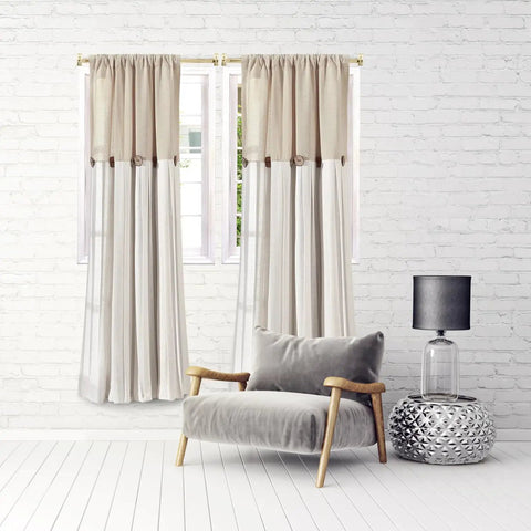Slick Swivel End Sash Curtain Rods With Heavy Duty Metal Brackets For Doors And Windows Smooth Swinging Action Effortless Install Brass Finish