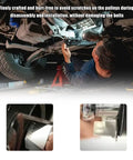 Mechanic using Stretch Belt Mate Kit 2 Piece Set Heavy Duty Metal Belt Removal And Pulley Installer Tools for serpentine belts