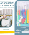 Ultimate All In One Seam Ripper Kit For Sewing And Crafting Enthusiasts includes large and small seam rippers in transparent box