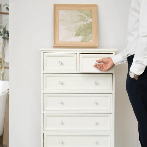 Hella Stylish White Marble Cabinet Knobs 10 Pack Dresser Hardware Modern Drawer Pulls Sleek Kitchen Vanity Fixtures Super Quick Install To Truly Level Up Your Home Decor Today on white dresser.