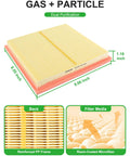Subaru Engine And Cabin Air Filter Set Must Have For Ascent Impreza Crosstrek Outback Legacy Forester Not For 2025 Crosstrek Not For WRX