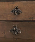 6 Vintage Bee Cabinet Pulls Set Antique Polished Beehive Drawer Handles For Home Decor And Kitchen Cabinets Retro Furniture Knobs Hardware Great For Cabinets Dressers And Drawers In Rustic Or Modern Homes on wood drawers