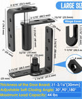Heavy Duty Self Closing Saloon Door Hinges For Bar And Patio Doors 304 Stainless Steel showing dimensions and components.
