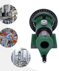 Heavy Duty Cast Steel Spin Indexing Table For Milling And Grinding Machines Vertical Horizontal precision view with dial and clamp.